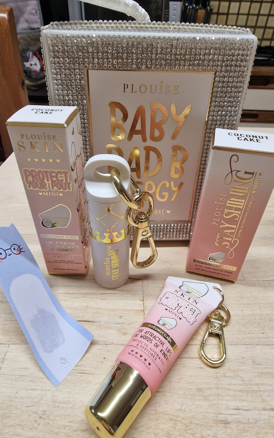 Customer photo review of P. Louise Crystal Baby Bad B Energy Mini Lip Duo
