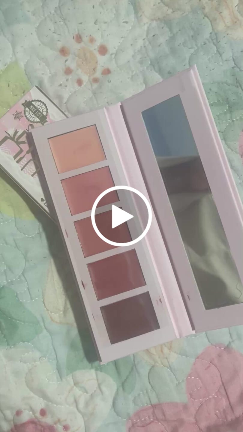 Customer video review of P.Louise Naughty And Nice Lipstick Palettes