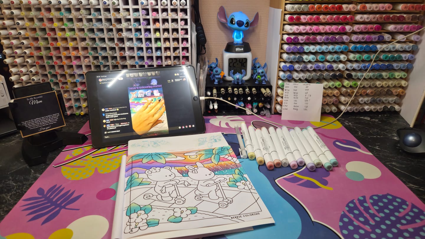 Customer photo review of Ohuhu Honolulu B YR56 (Replace R090) Individual Marker, Brush & Fine