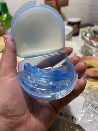 Customer photo review of SleepZee Anti-Snoring Mouth Guard™