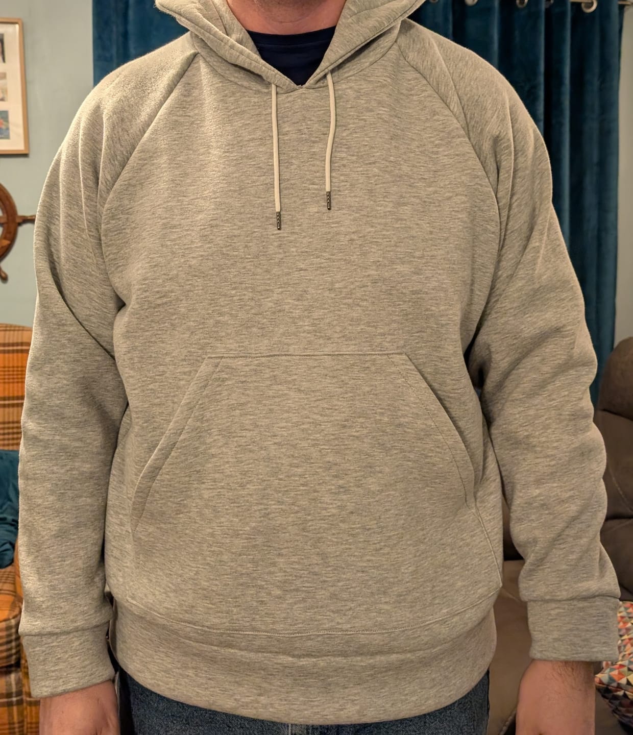 Customer photo review of Plain Sweatshirt Fabric