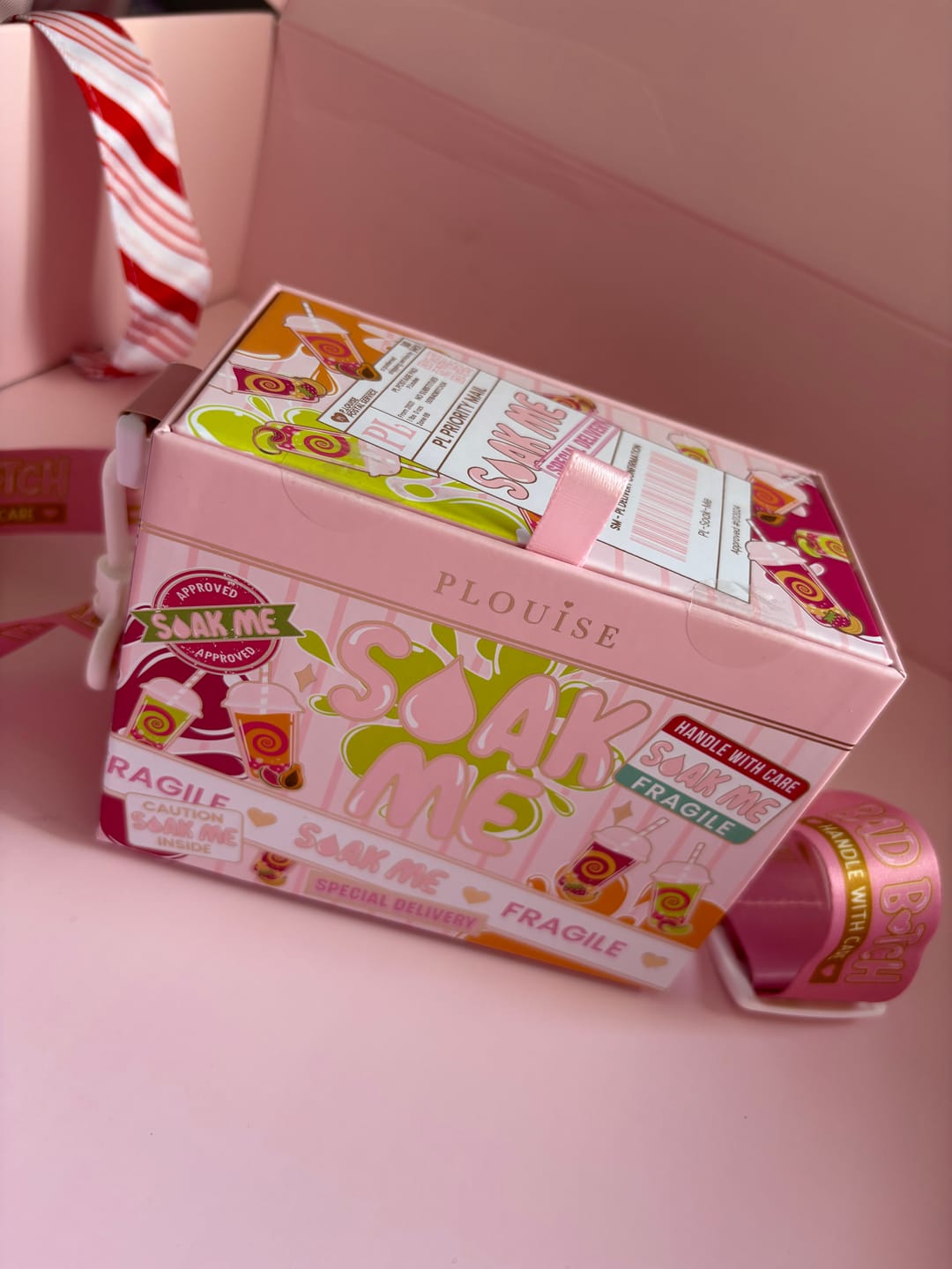 Customer photo review of P.Louise Soak Me Cube Bag