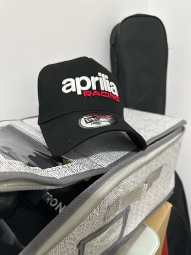 Customer photo review of 9FORTY E-Frame Aprilia Racing Essential Black Snapback