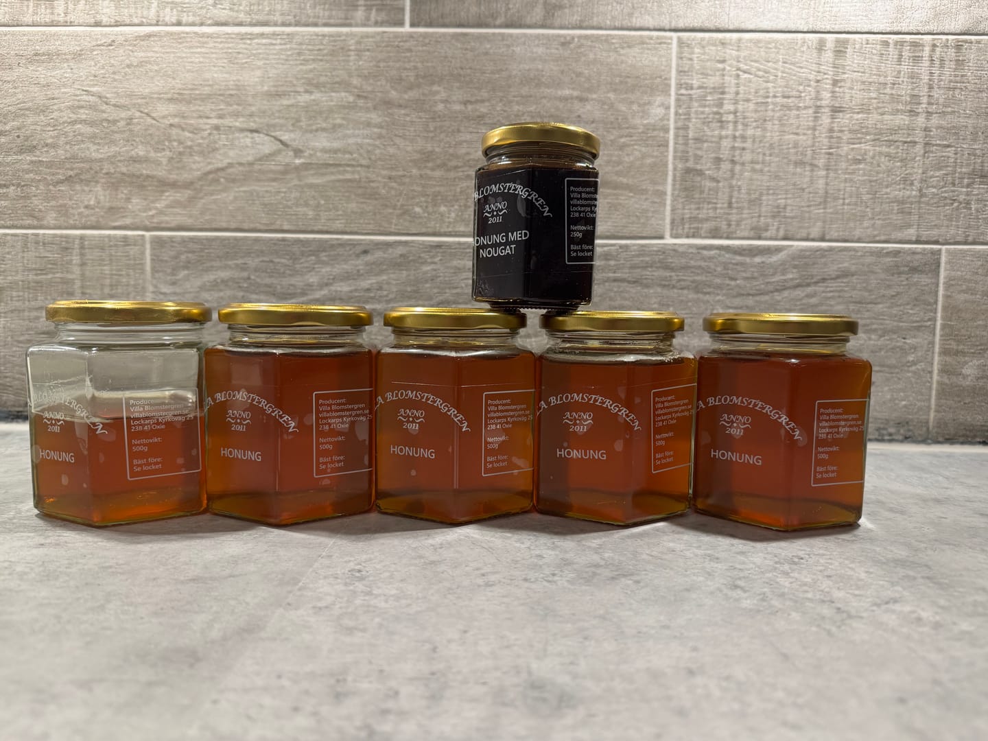 Customer photo review of Flytande honung 500 g – Svensk honung direkt från biodlare