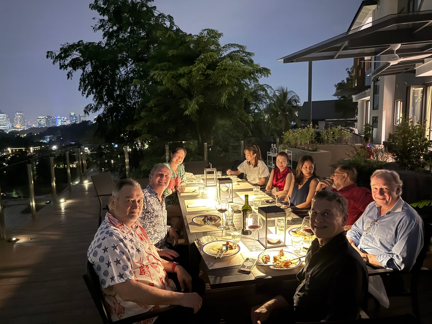 Customer photo review of Luxury Metal Solar Lantern