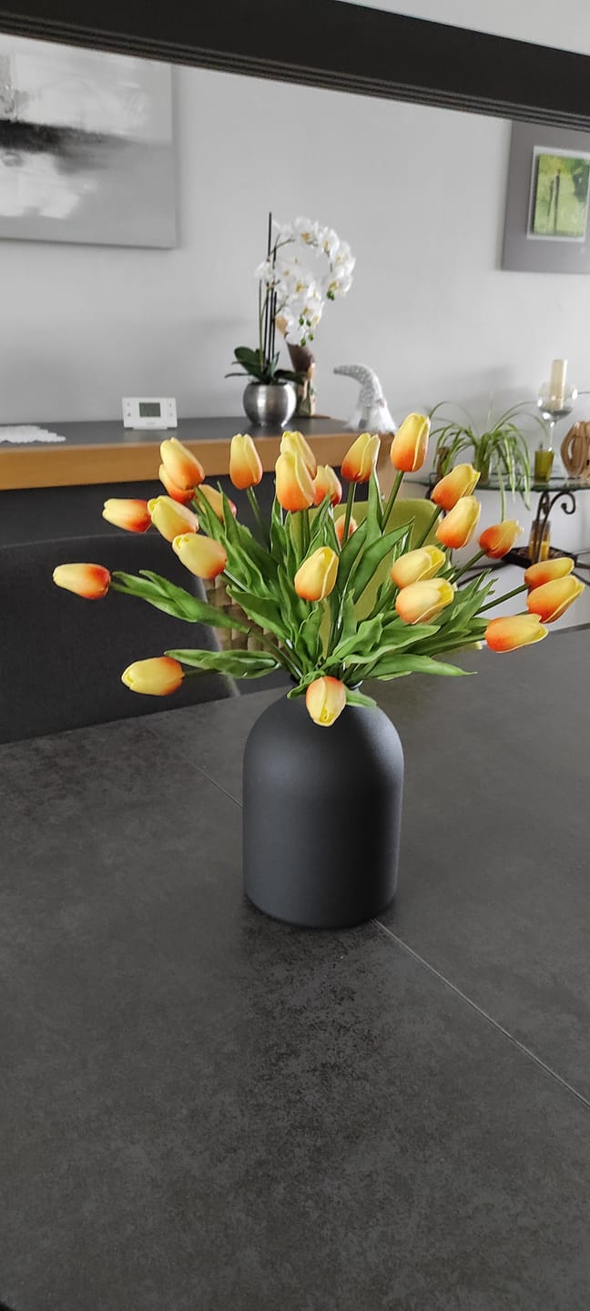 Customer photo review of Casa vase - Noir mat