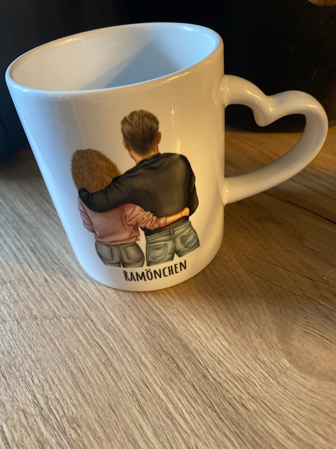 Customer photo review of Jeden Tag - Paar-Tasse