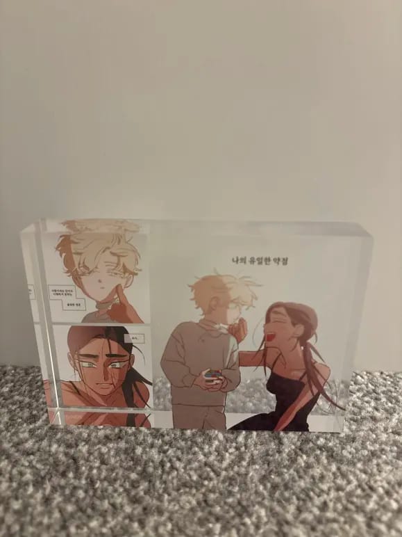 Customer photo review of Alien Stage Karmic Angel Series Acrylic Block