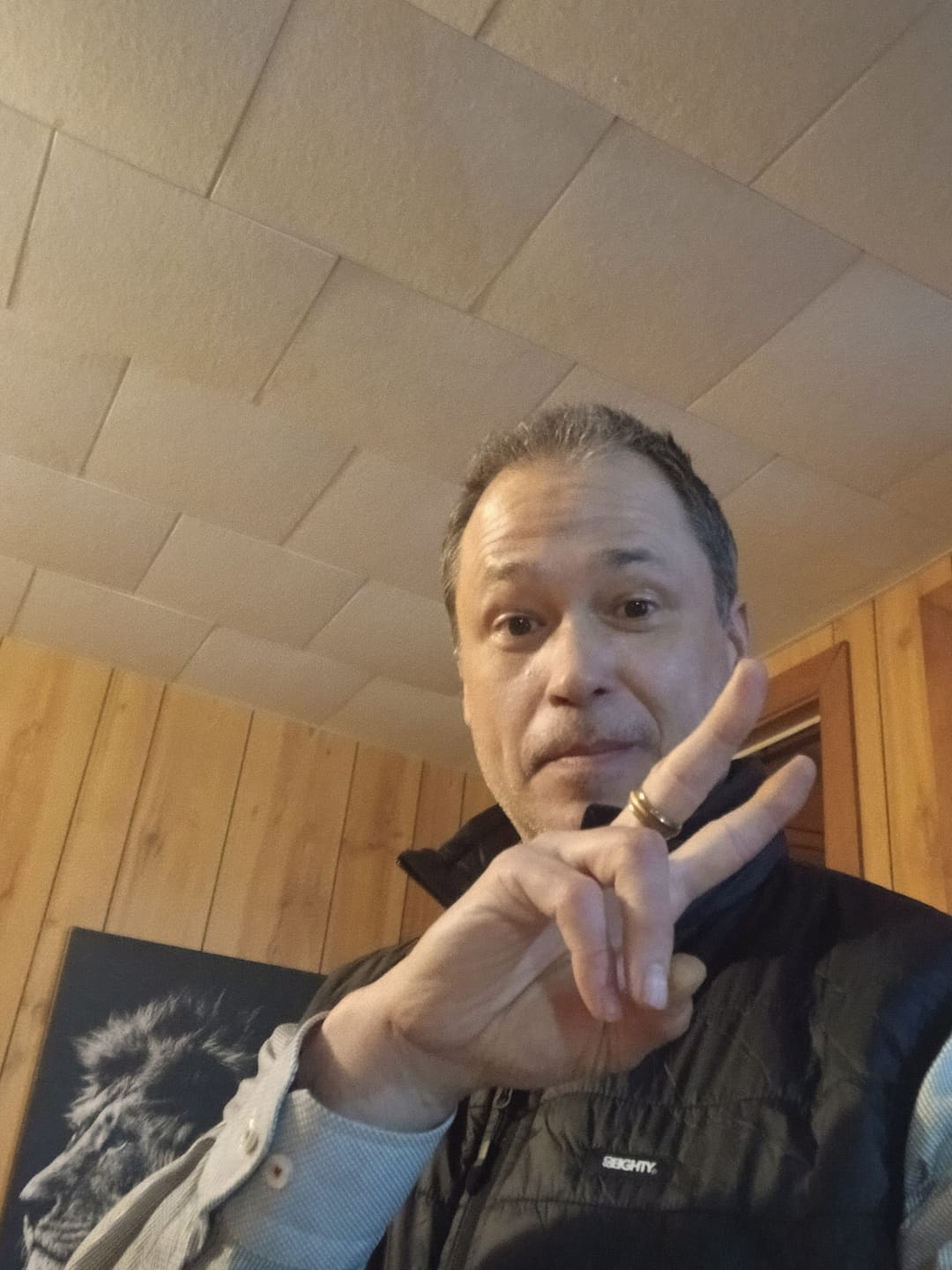 Customer photo review of 80Eighty® Packable Puffer Vest