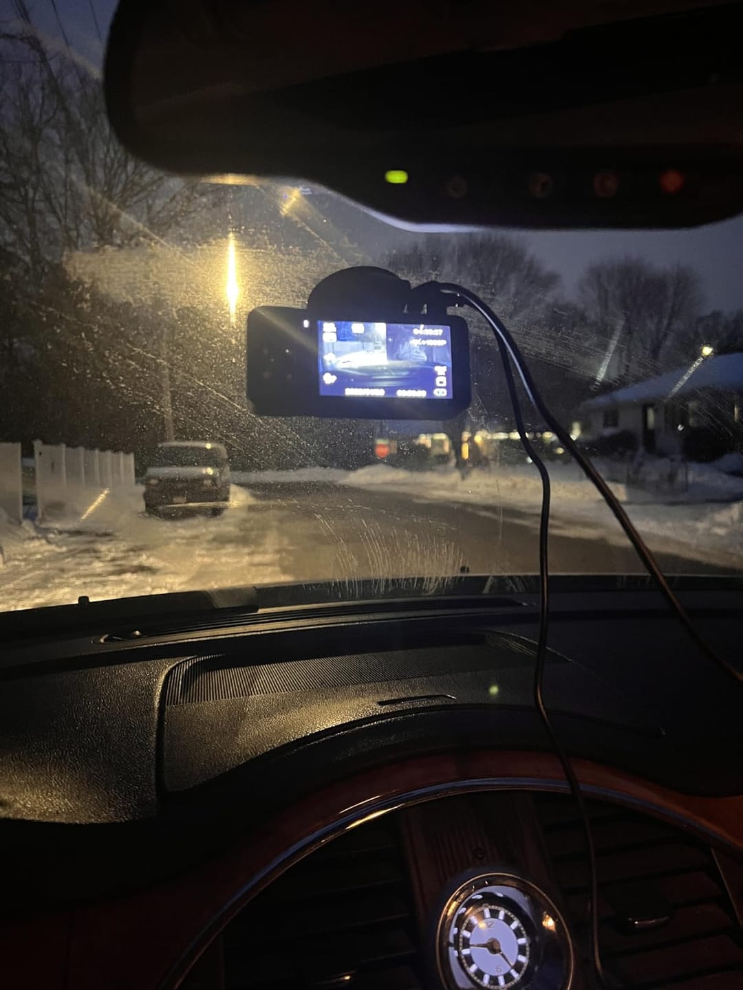 Customer photo review of 4K Dashcam mit 3,9 Bildschirm von Heimwert
