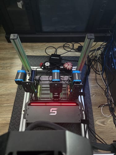 Customer photo review of Simsonn Pro X Ultra Sim Racing Pedal with Haptic Reactor Optional