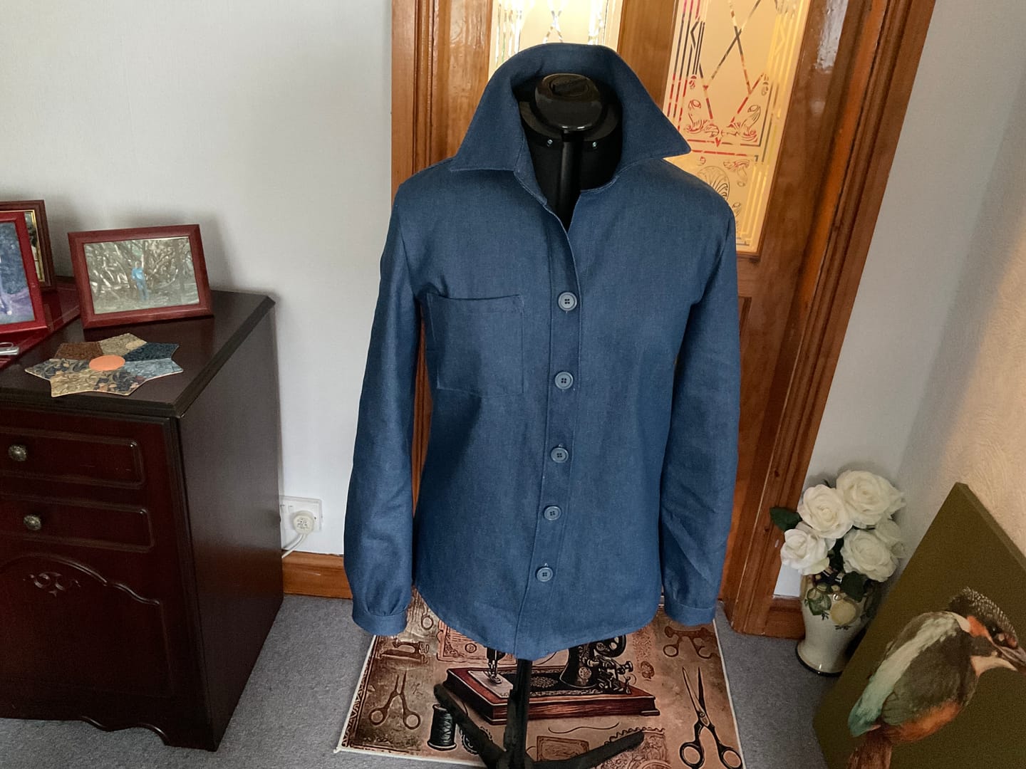 Customer photo review of Denim Delight Fabric Bundle (3 x 2 Metres)