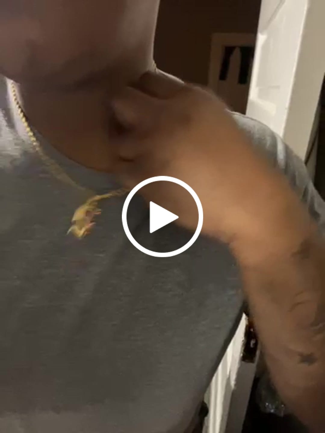 Customer video review of Signature Jersey Number Pendant 18K Plated Gold