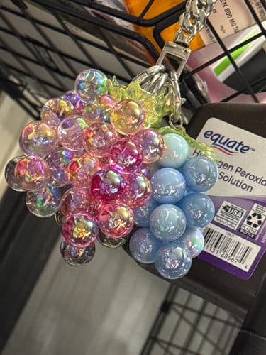 Customer photo review of New!!! Grape Keychains Lucky Game