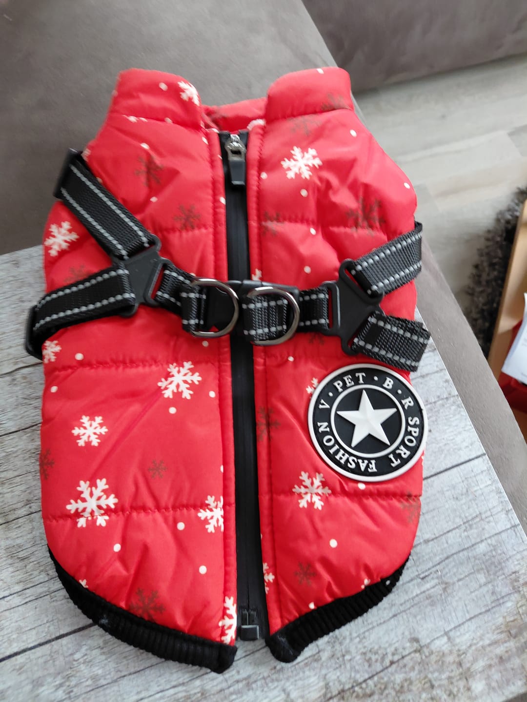 Customer photo review of Emmalove - Wasserdichter Hundemantel Extreme