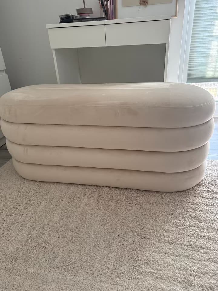 Customer photo review of Beko Elips Puf Krem