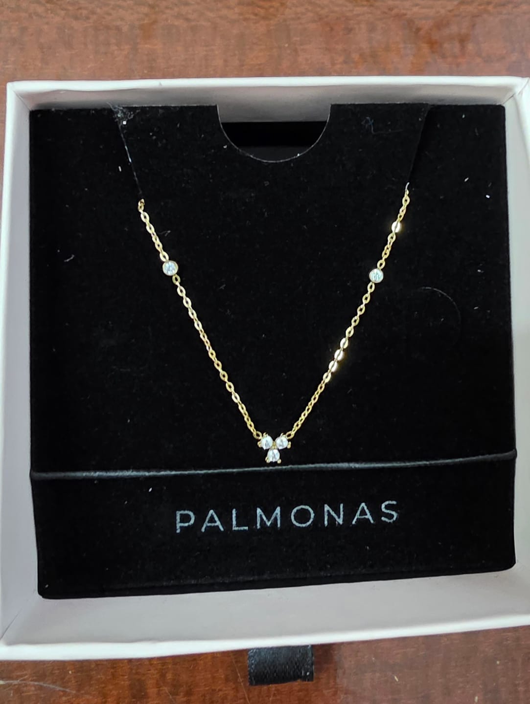 Customer photo review of Trio of Twinkle Necklace