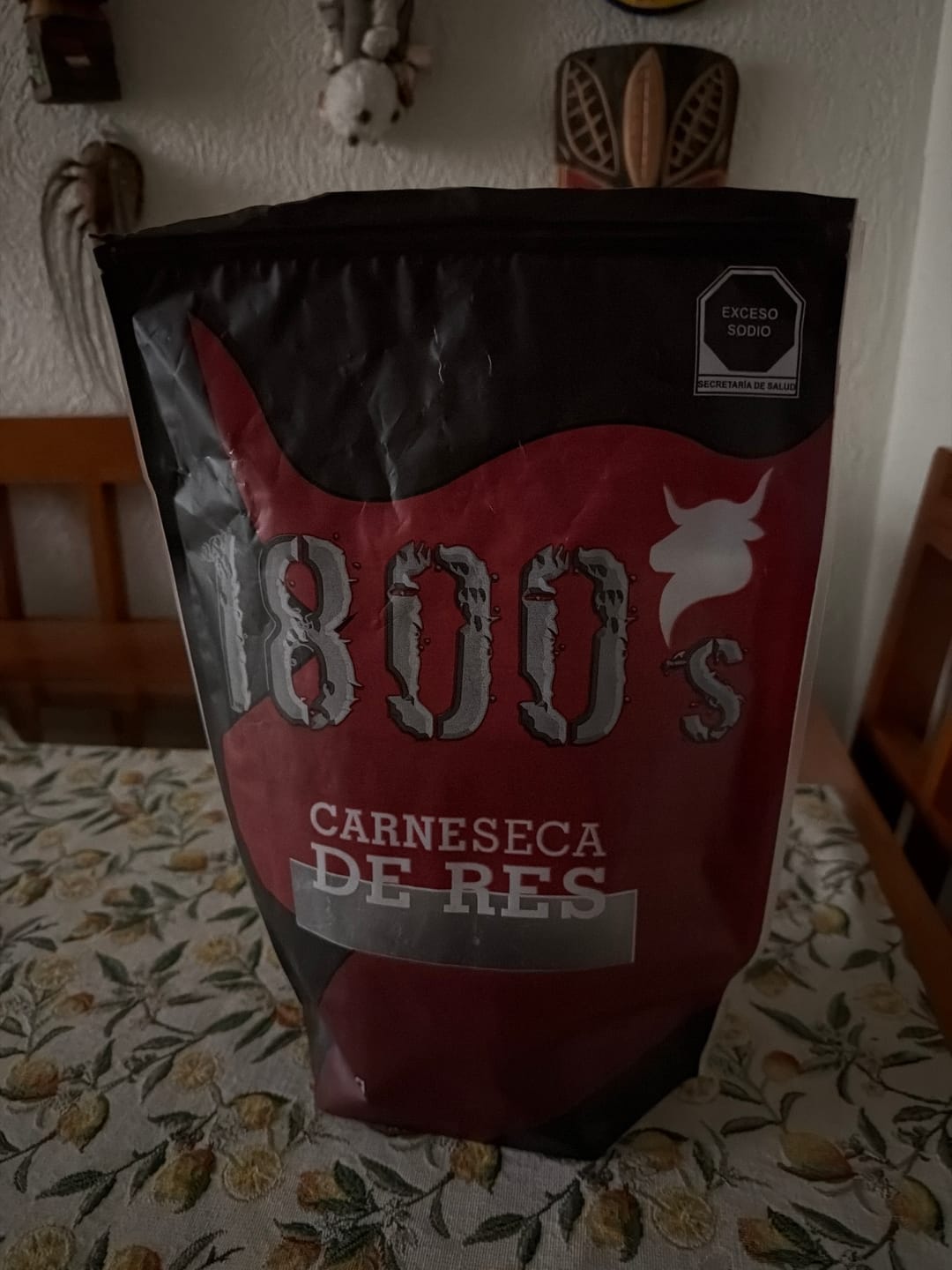 Customer photo review of Carne seca en trozo 500gr.