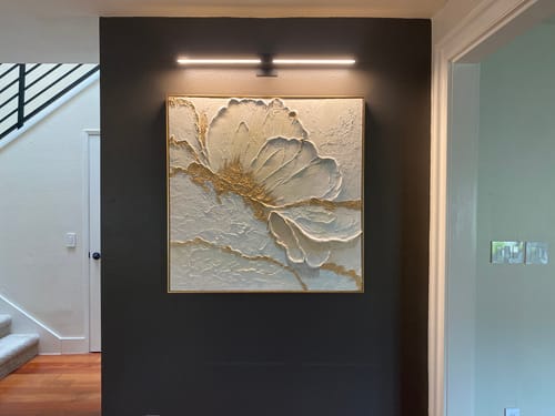 Customer review photo for Plaster Art Texture Painting #SG477