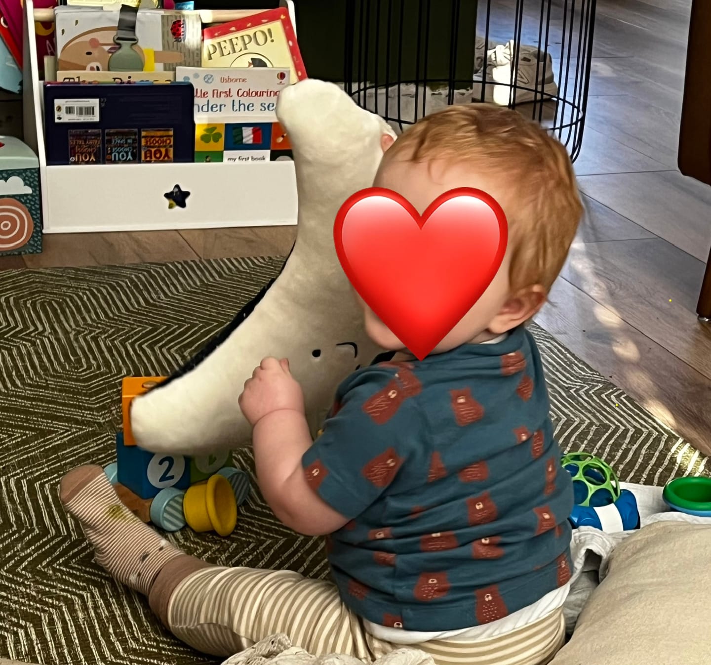 Customer photo review of Teddy Bears Organic T Shirt & Jogger Playset