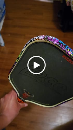 Customer video review of Graffiti 2.0 Edge Tape (3 pack) - Pickleball Paddle Edge Tape