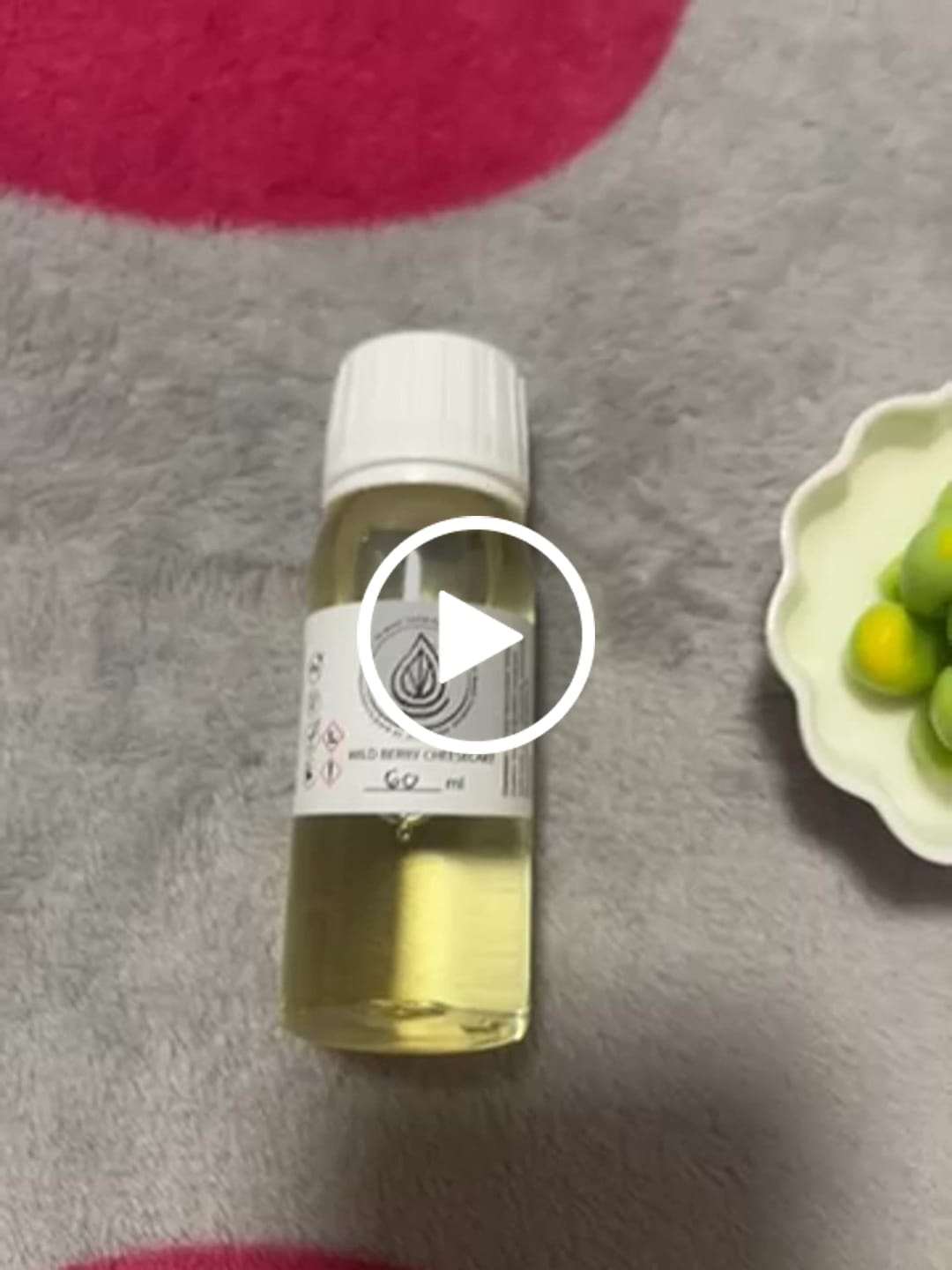 Customer video review of Fragancia WILD BERRY CHEESCAKE