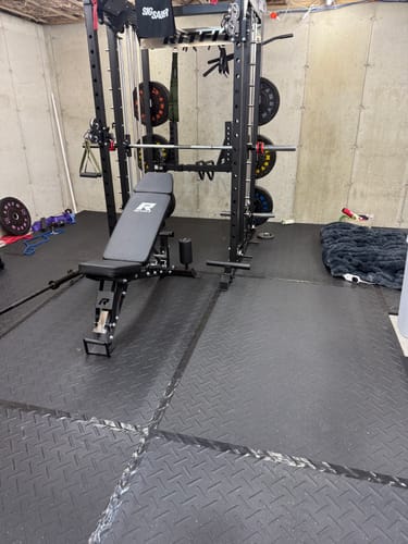 Customer photo review of RitFit M2 SERIES Multi-Functional Modular Home Gym Package