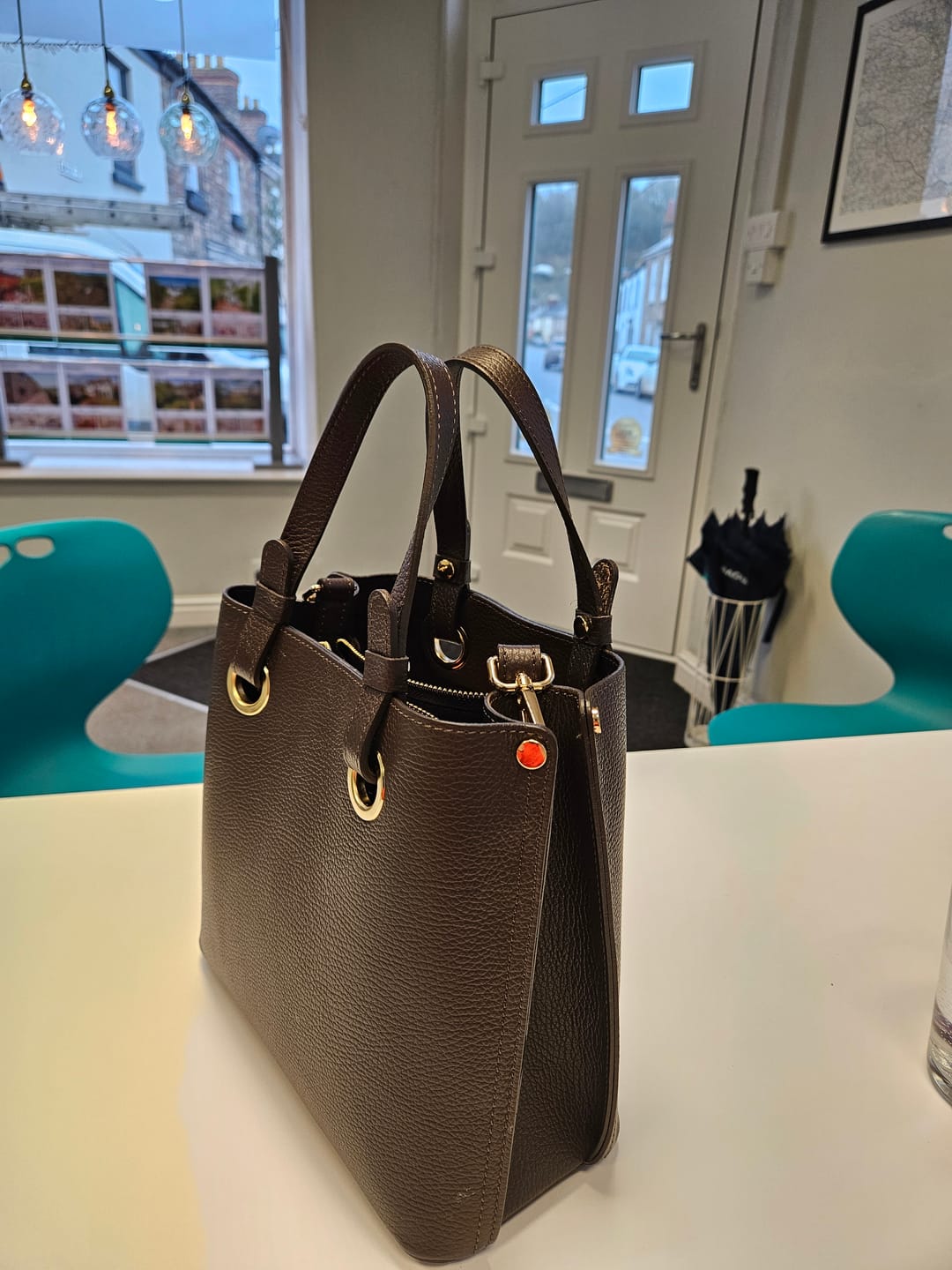 Customer photo review of Gracie Bucket Bag