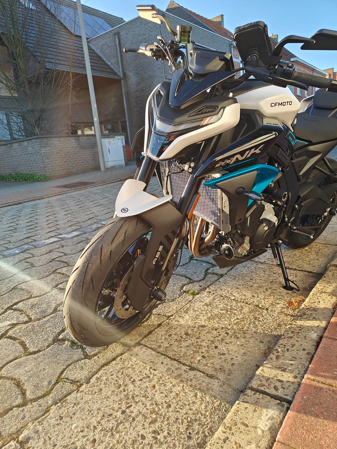 Customer photo review of CFMoto 675 NK 2025-2026 Radiator Guard