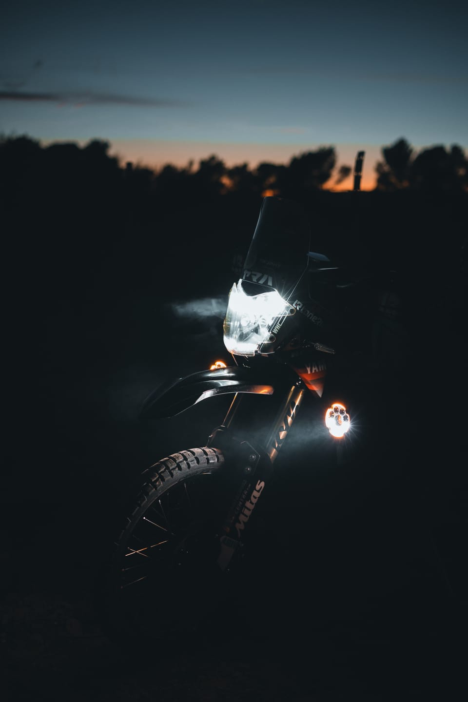 Customer photo review of Motorcycle Lights – The World’s Smartest Motorcycle Auxiliary Lighting System