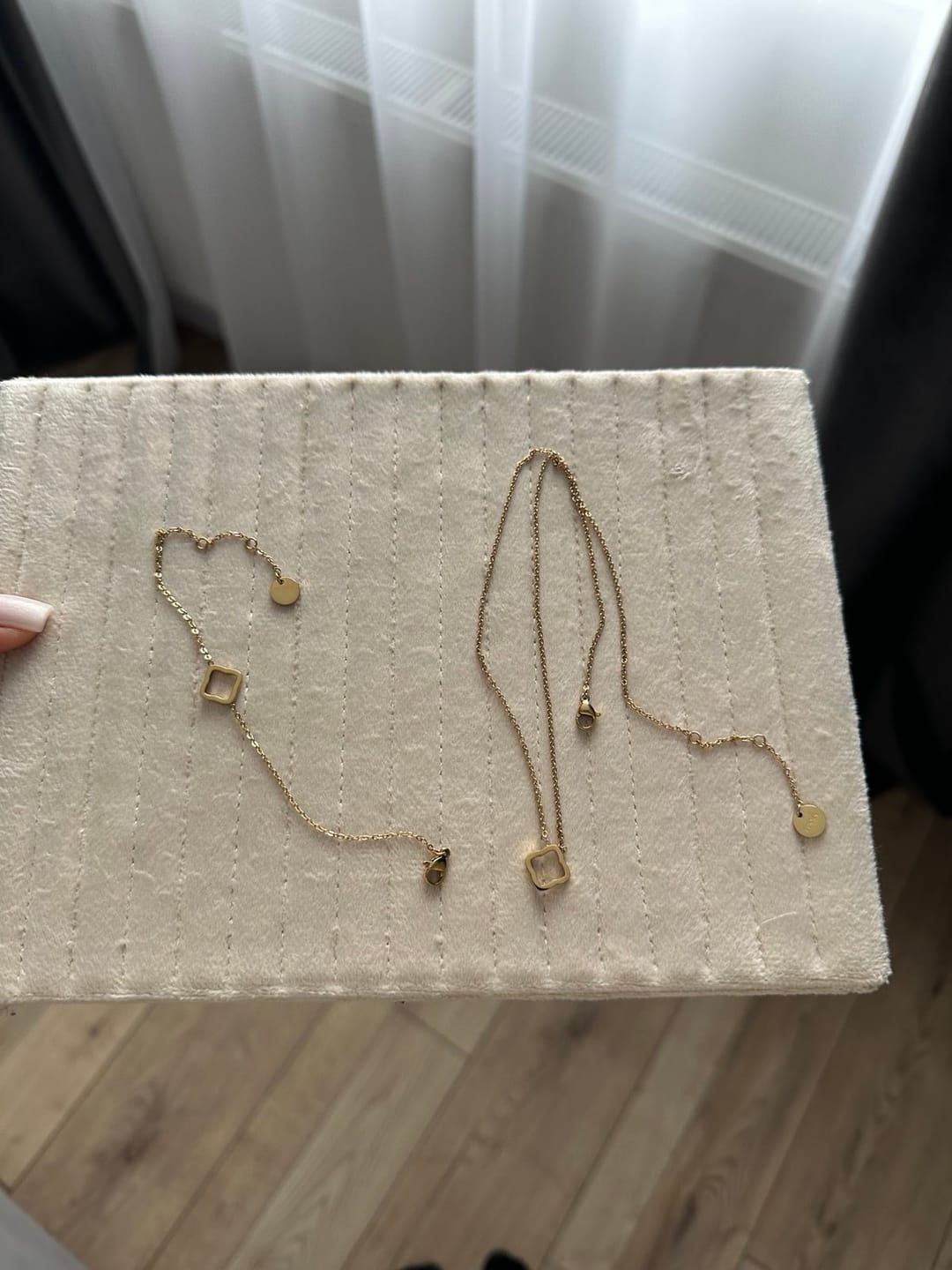 Customer photo review of Fiona Necklace