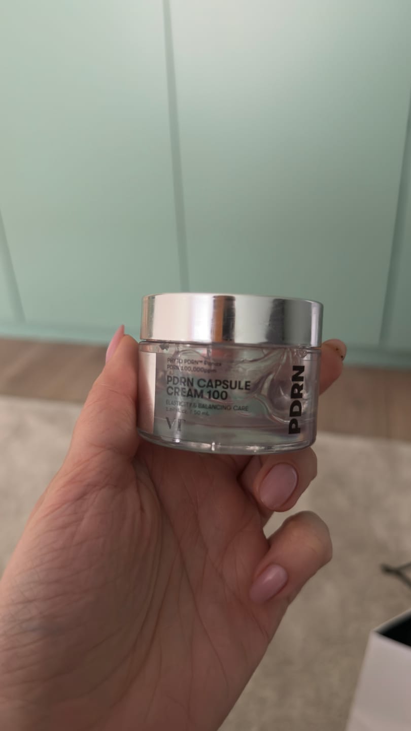 Customer photo review of Kapsulu krēms ar PDRN un peptīdiem VT Cosmetics PDRN Capsule Cream 100