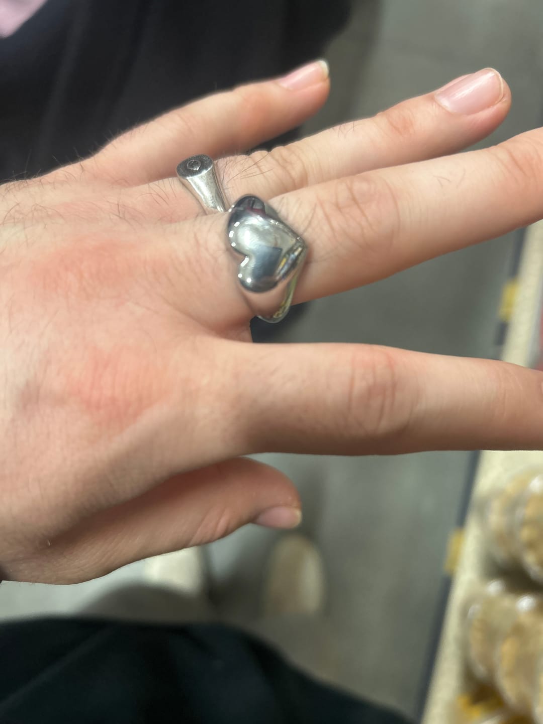 Customer photo review of HEART RING