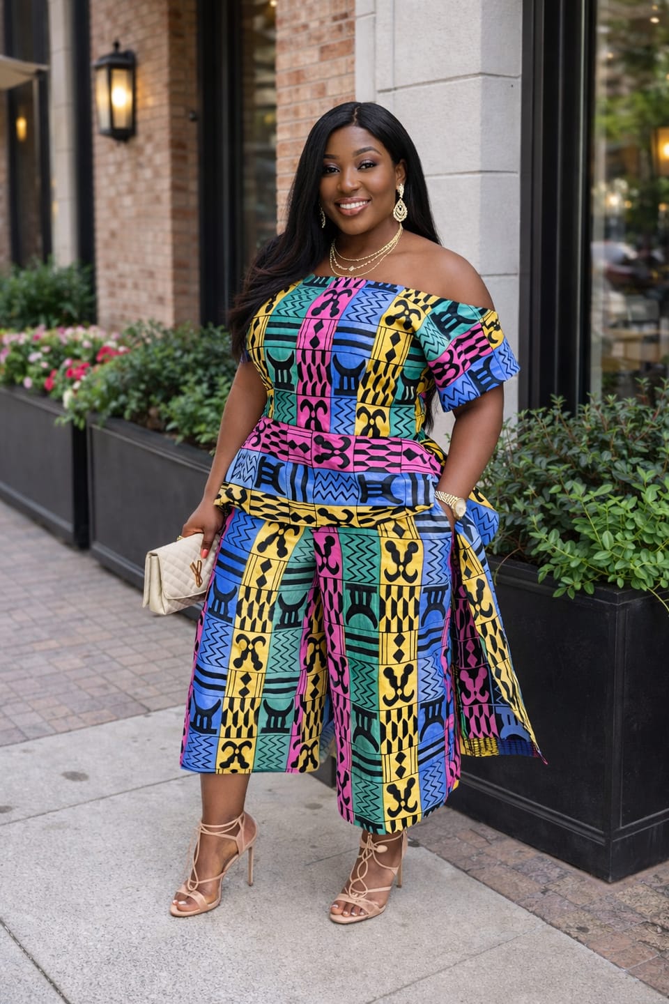 Customer photo review of SoSo Jumpsuit Akwete