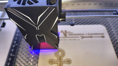 Customer photo review of AtomStack Swift Laser Engraver