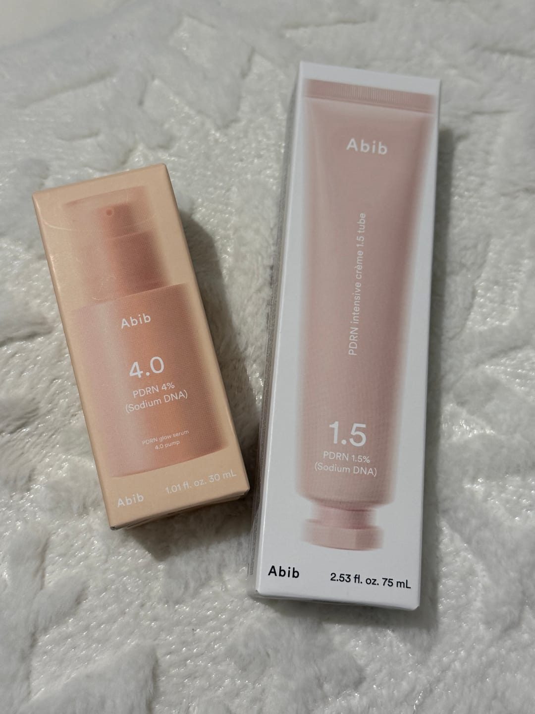 Customer photo review of PDRN glow serum 4.0 pump