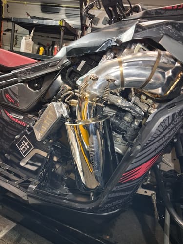 Customer photo review of RPM Gen 5 2023-2025 Ski-Doo 850 Turbo Stainless Lightweight Sport Muffler