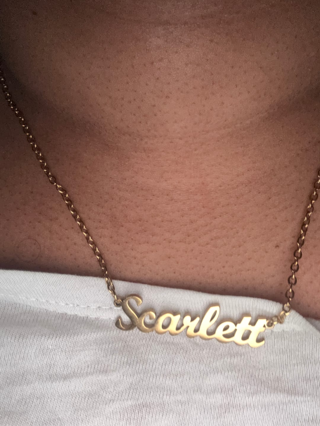 Customer photo review of Collier Personnalisé - MyLittleNecklace