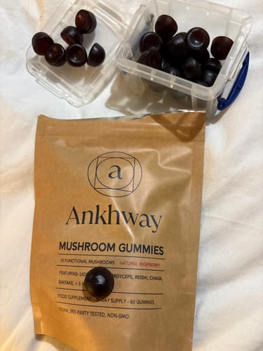 Customer photo review of Mushroom Gummies