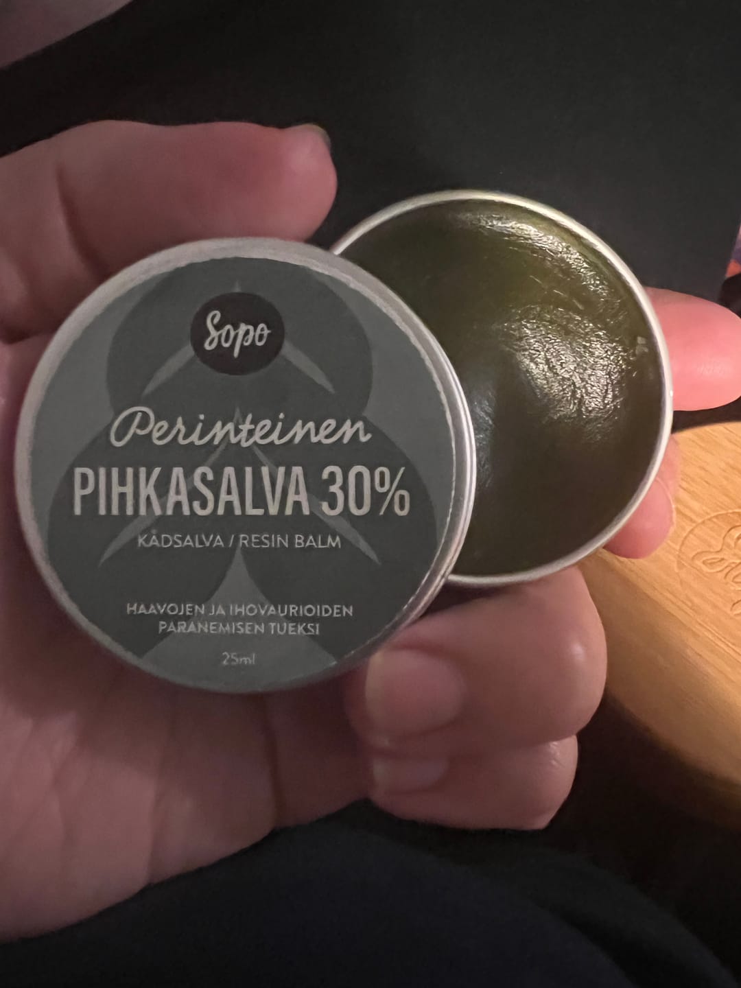 Customer photo review of Perinteinen Pihkasalva