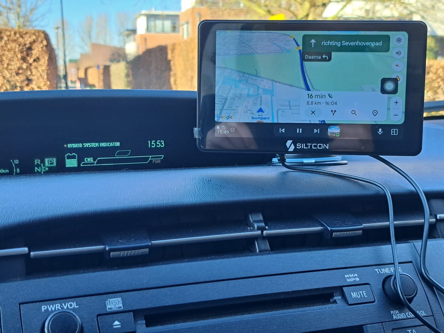 Customer photo review of Siltcon® 7” Carplay / Android Auto Scherm