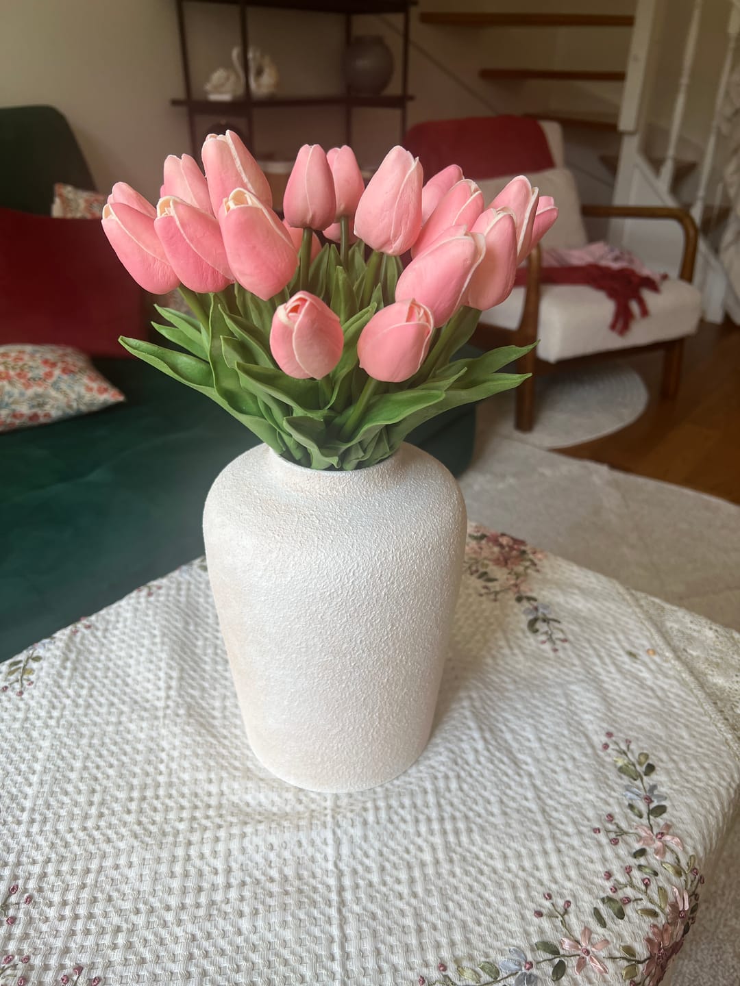 Customer photo review of Tulipes - Rose (25 Tiges)