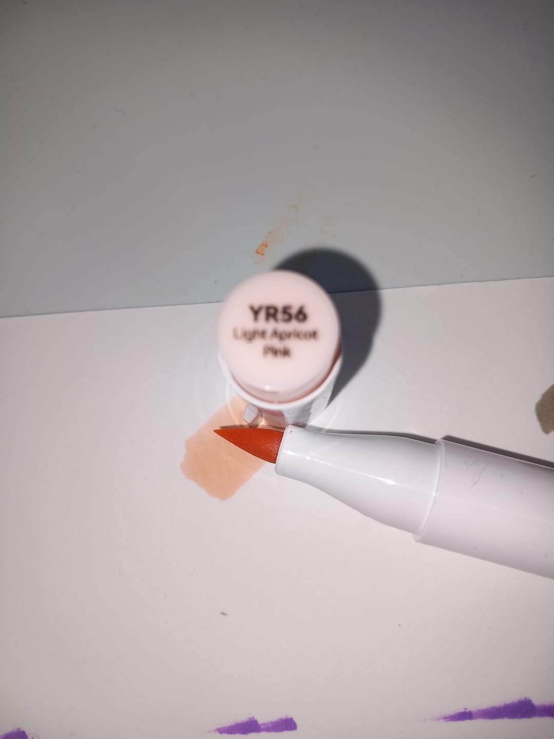 Customer photo review of Ohuhu Honolulu B YR56 (Replace R090) Individual Marker, Brush & Fine