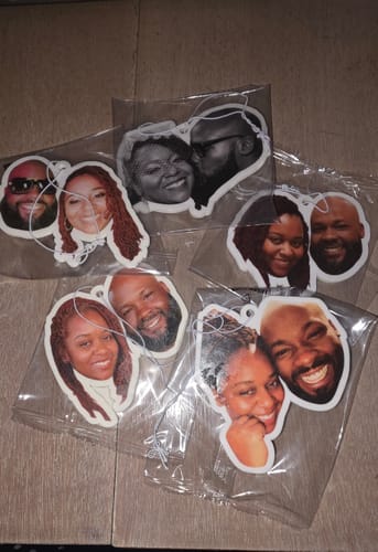 Customer photo review of Custom Air Freshener Live Crop