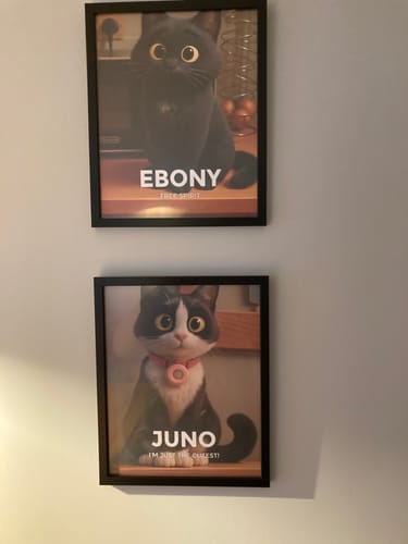 Customer photo review of Leading Role - Personalised Poster