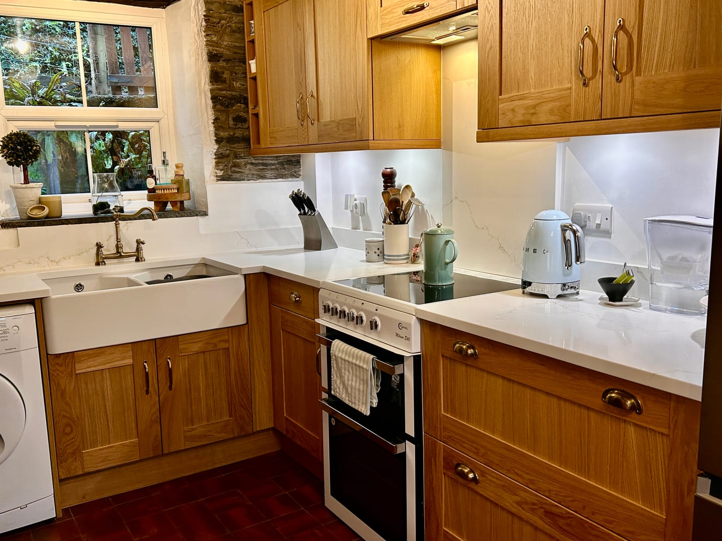 Customer photo review of Classic Aged Brass Cupboard Handles