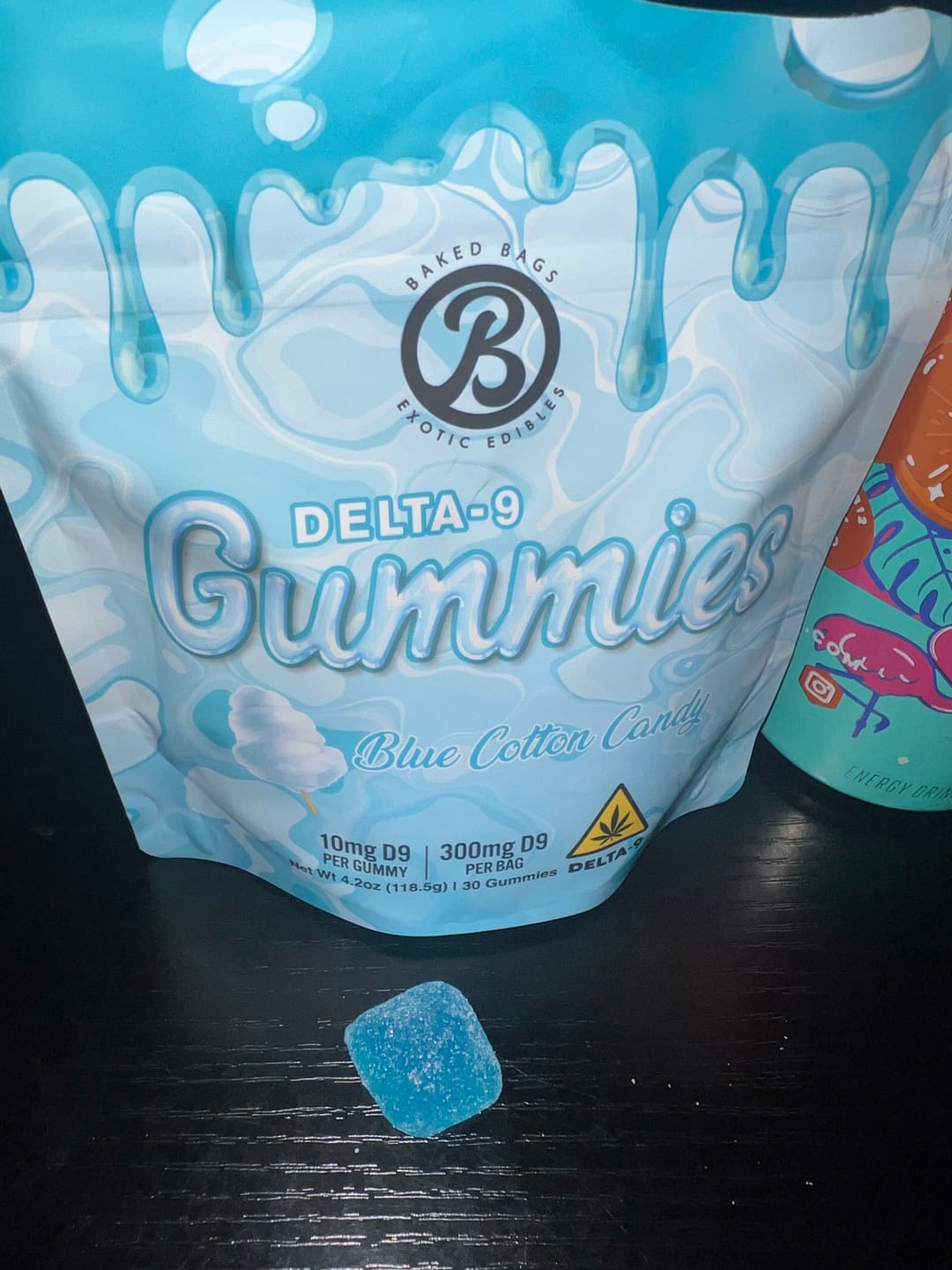 Customer photo review of GUMMIES - BLUE COTTON CANDY