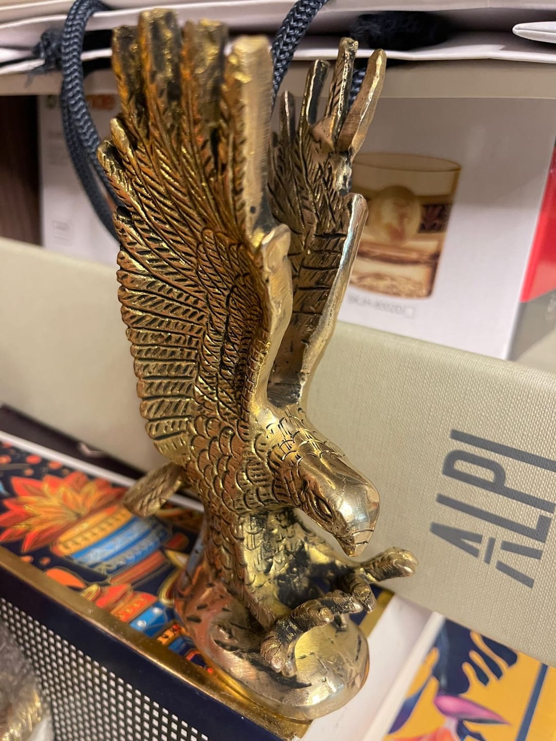 Customer photo review of Eagle 100% Pure Brass Statue Idol Decorative Showpiece for Home, Office and Gifting by Vastu Mandir