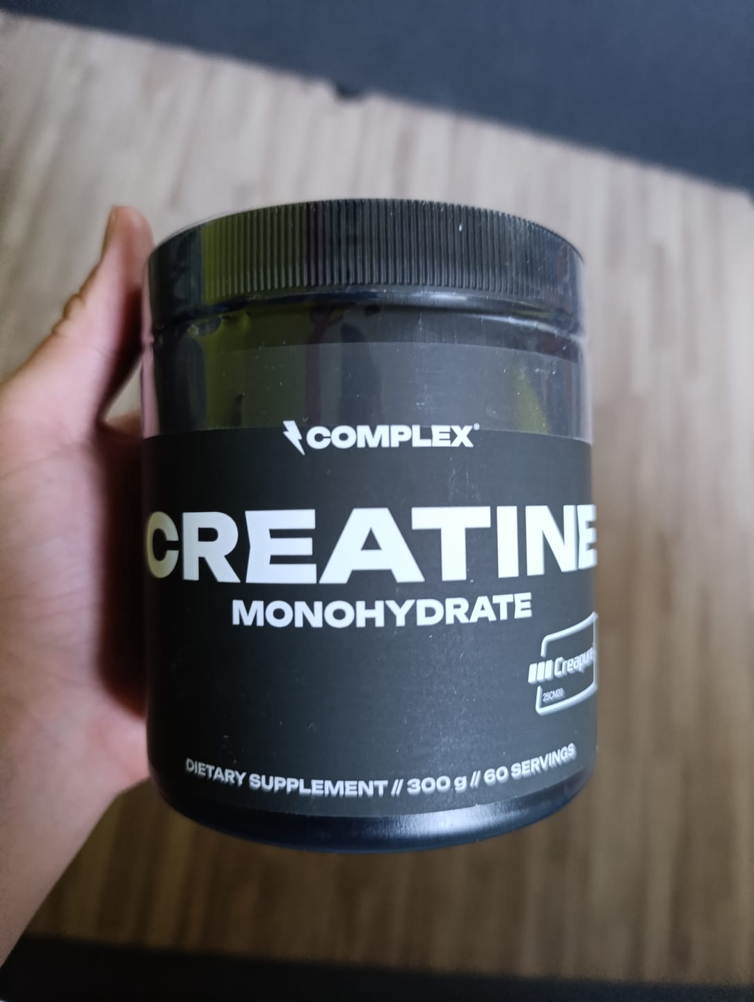 Customer photo review of Creatine Monohydrate