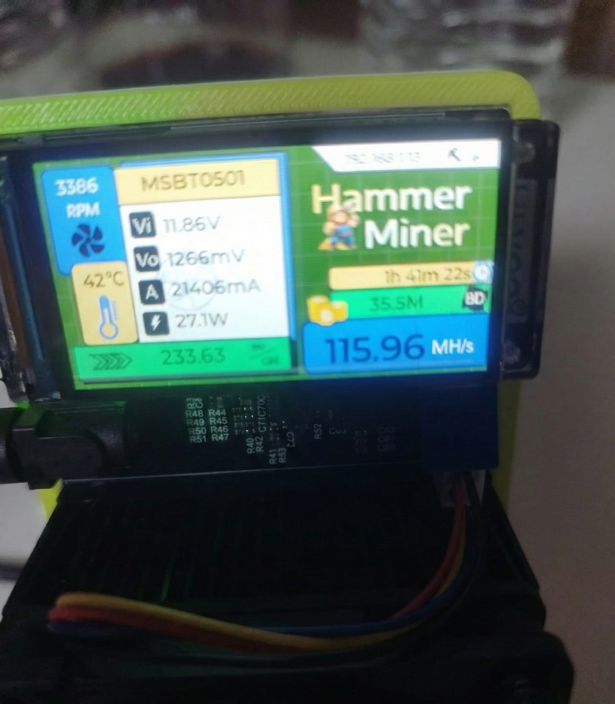 Customer photo review of Hammer Miner SCRYPT - Doge/LTC